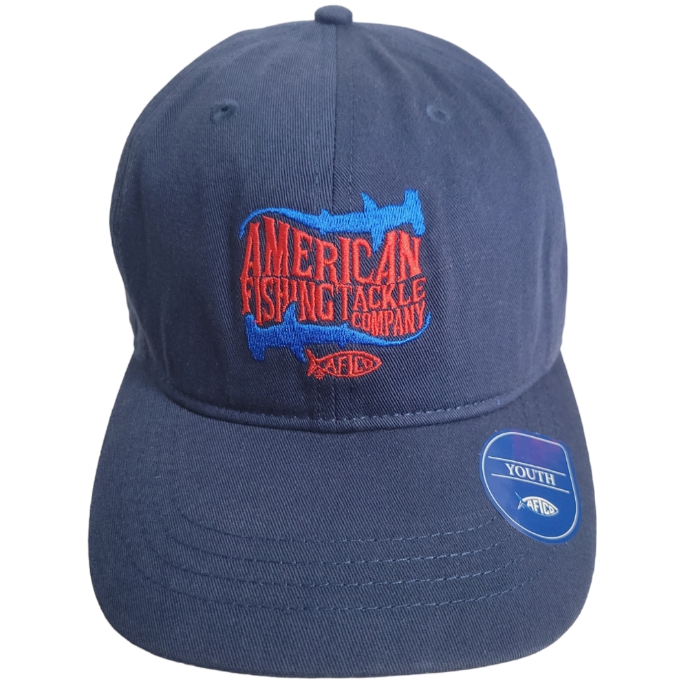 AFTCO AMERICAN FISHING TACKLE COMPANY Hat Cap Blue YOUTH OSFMNew with Tags